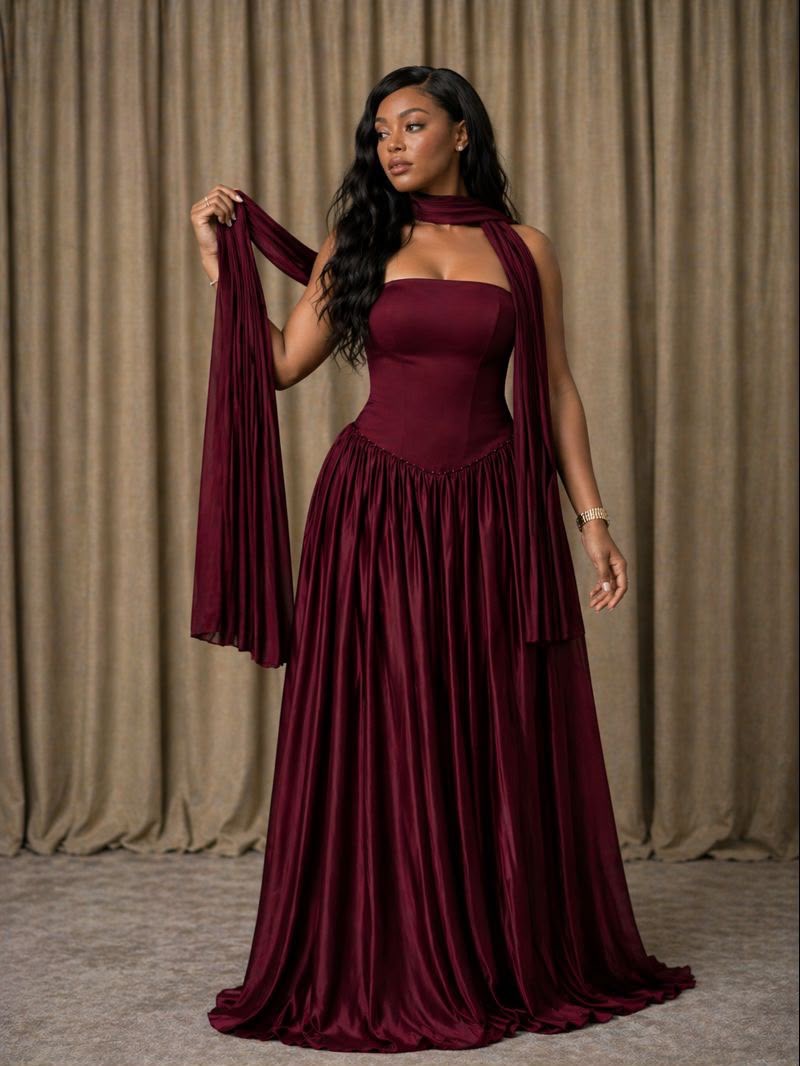 Serena Corset Gown