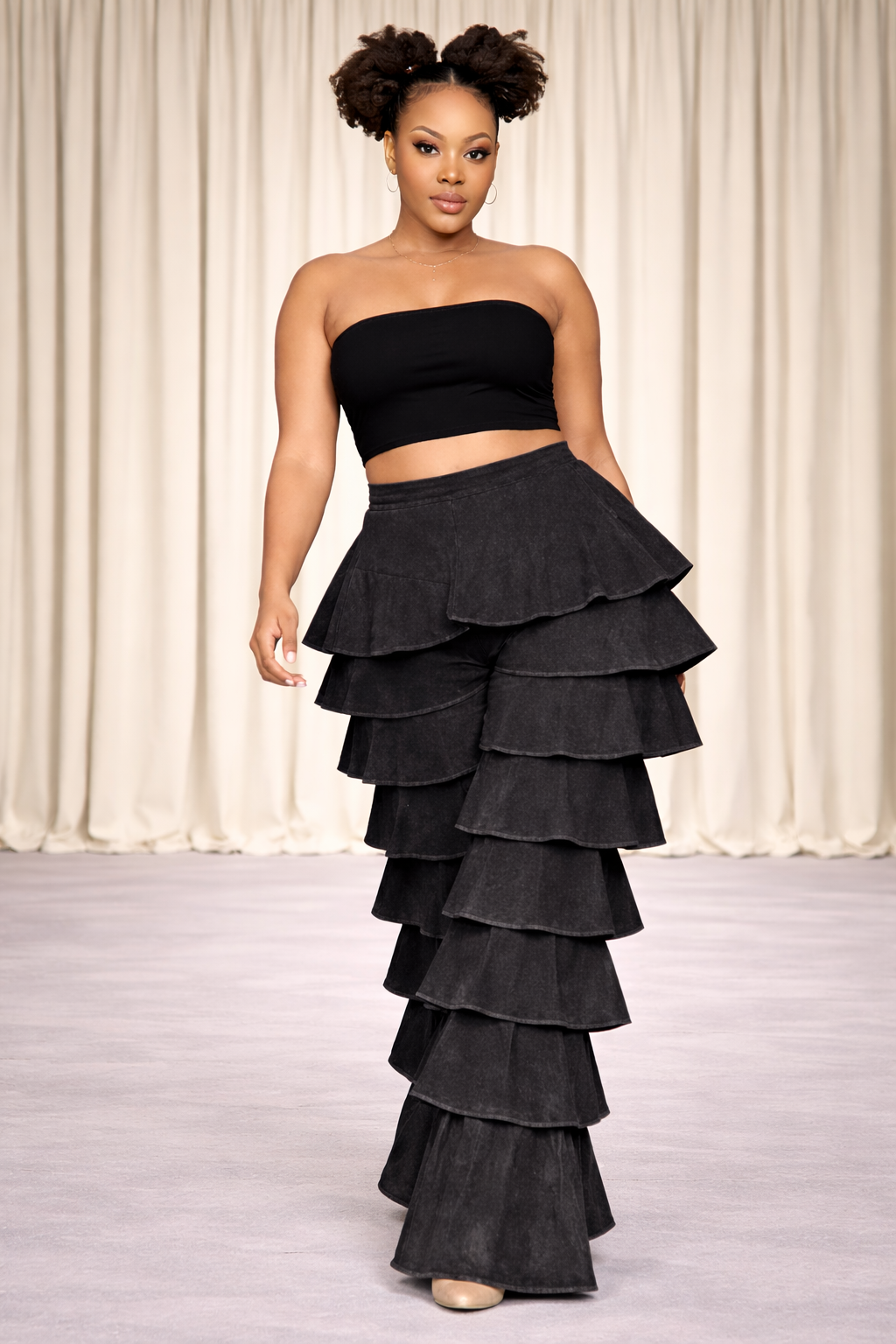 Dominé Ruffle Pant