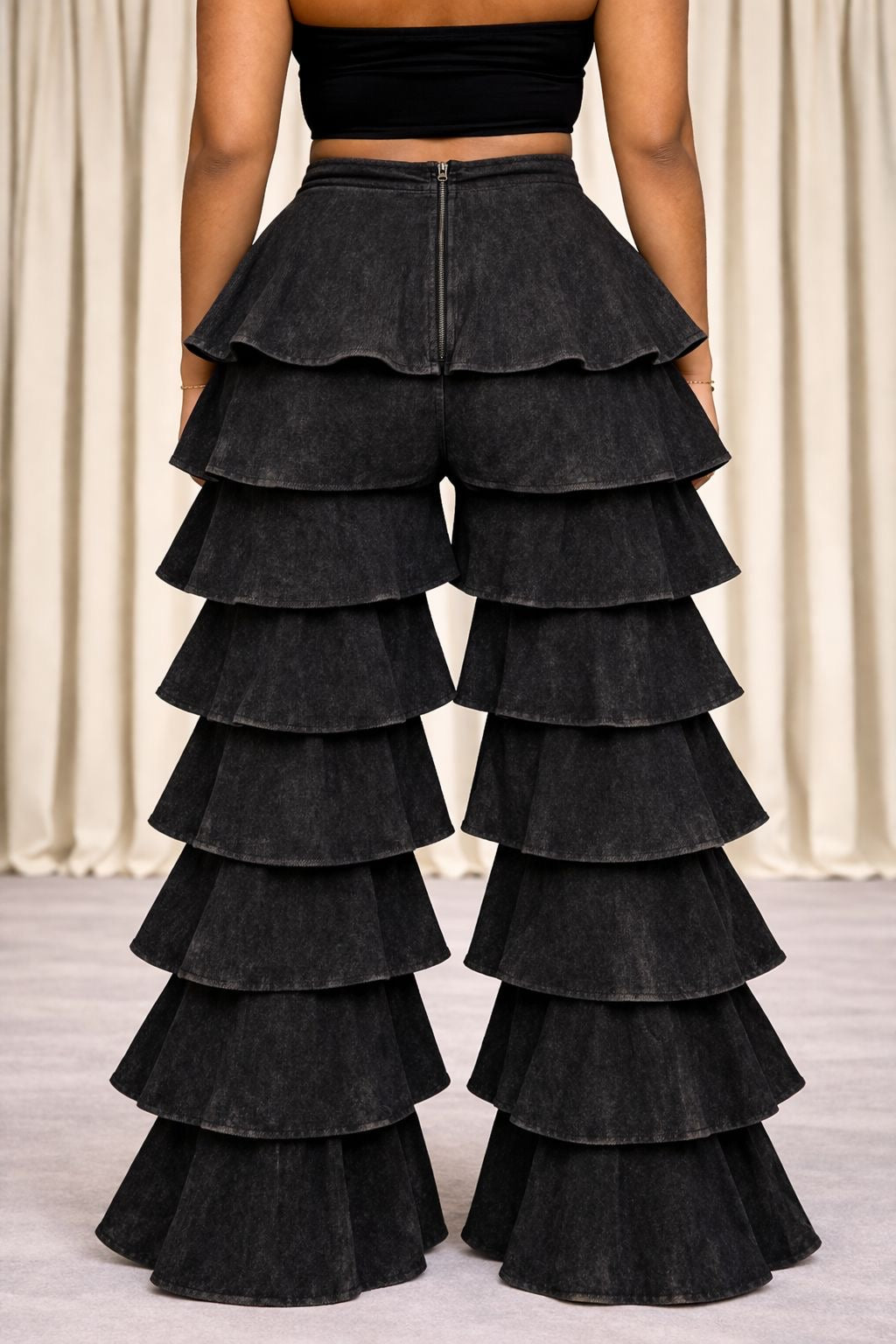Dominé Ruffle Pant