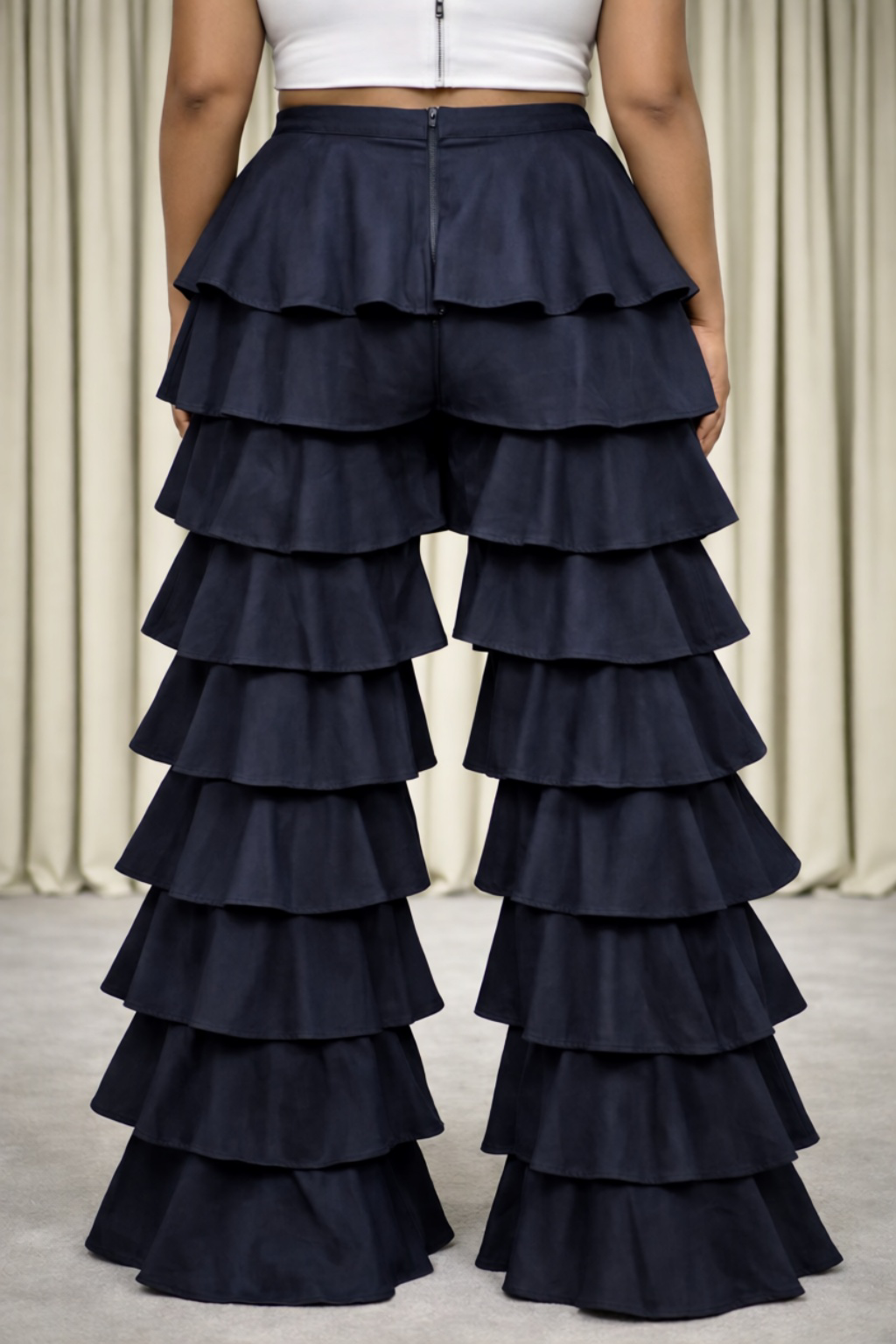 Dominé Ruffle Pant
