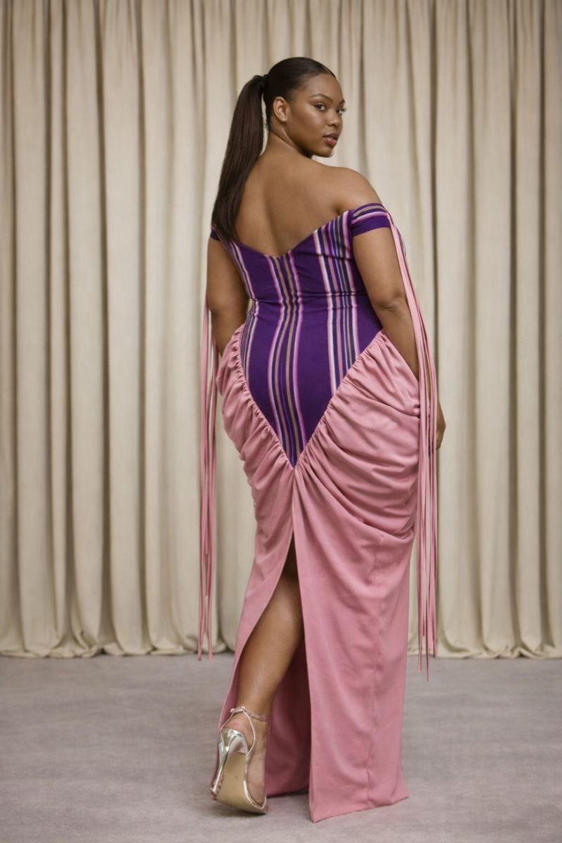 Zuri Drape Gown